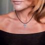 Celtic Knot Necklace Sterling Silver 925 Irish Triquetra Pendant Endless Knot Charm Symbol Norse Jewelry for Women