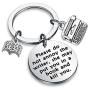 Zuo Bao Writer Gift Author Gift Writer Keychain Please Do Not Annoy The Writer Keychain Writing Gift Author Jewelry