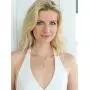 Mariell Freshwater Pearl and CZ Tulip Dangle Wedding Necklace - Silver Platinum Plated Jewelry for Brides Mariell Freshwater Pearl and CZ Tulip Dangle Wedding Necklace - Silver Platinum Plated Jewelry for Brides
