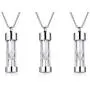 VNOX Memorial Jewellery Stainless Steel Glass Hourglass Shapes Urn Cremation Pendant Necklace,Gold Plated VNOX Memorial Jewellery Stainless Steel Glass Hourglass Shapes Urn Cremation Pendant Necklace,Gold Plated