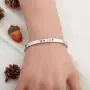 WUSUANED Religious Jewelry WWJD Cross Cuff Bracelet Bangle First Communion Gift WUSUANED Religious Jewelry WWJD Cross Cuff Bracelet Bangle First Communion Gift