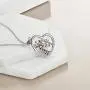 ONEFINITY Giraffe Necklace with Girl 925 Sterling Silver Heart Pendant Jewelry Keep Me in Your Heart Gifts for Women Girlfriend ONEFINITY Giraffe Necklace with Girl 925 Sterling Silver Heart Pendant Jewelry Keep Me in Your Heart Gifts for Women Girlfriend