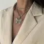 Ingemark Charm Pendant Tennis Chain Choker Necklace Bling Rhinestone Choker for Girls Women Fashion Jewelry Accessory Ingemark Charm Pendant Tennis Chain Choker Necklace Bling Rhinestone Choker for Girls Women Fashion Jewelry Accessory