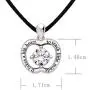 ALOV Jewelry Sterling Silver ''It takes a big heart to teach little minds'' Cubic Zirconia Apple Pendant Necklace for Teacher ALOV Jewelry Sterling Silver ''It takes a big heart to teach little minds'' Cubic Zirconia Apple Pendant Necklace for Teacher