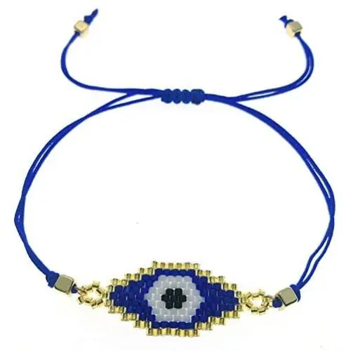 GOOKEY Adjustable Evil Eye Bracelet for Women - Good Luck Amulet Jewelry Handmade Bracelet Charm Bangle Protection Bracelet, The Great Gift for Women GOOKEY Adjustable Evil Eye Bracelet for Women - Good Luck Amulet Jewelry Handmade Bracelet Charm Bangle Protection Bracelet, The Great Gift for Women