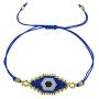 GOOKEY Adjustable Evil Eye Bracelet for Women - Good Luck Amulet Jewelry Handmade Bracelet Charm Bangle Protection Bracelet, The Great Gift for Women