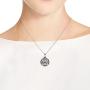 AeraVida Gentle Dove Holy Spirit .925 Sterling Silver Pendant Necklace