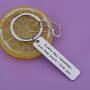 BEKECH Daughter Gift Daughter Keychain Every Day Remember Just How Much I Love You Daughter Jewelry Gift from Mom & Dad