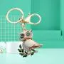 BEKECH Cute Owl on Leaves Charm Crystal Rhinestone Owl Charm Key Chain for Women Girl Handbag Accessories Purse Charm Pendant3 BEKECH Cute Owl on Leaves Charm Crystal Rhinestone Owl Charm Key Chain for Women Girl Handbag Accessories Purse Charm Pendant3