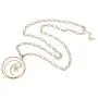 welbijoux Long Moon Star Shell Pendant Necklace for Women Sweater Layered Y Statement Bohemian Chain Girls Mother Jewelry with Gifts Box