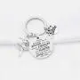 WSNANG Dance Lover Keychain You are Braver Stronger Smarter Than You Think Keychain I Love Dance Gifts Inspirational Jewelry Ballet Dancer Gifts Dance Teacher Gift Dance Lover Gifts