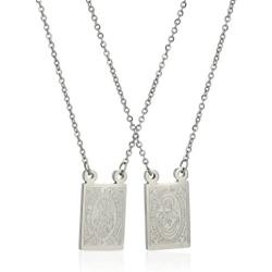 Amazon Collection Mens Mini Religious Necklace 24''