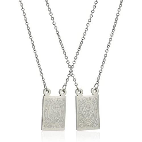 Amazon Collection Mens Mini Religious Necklace 24''