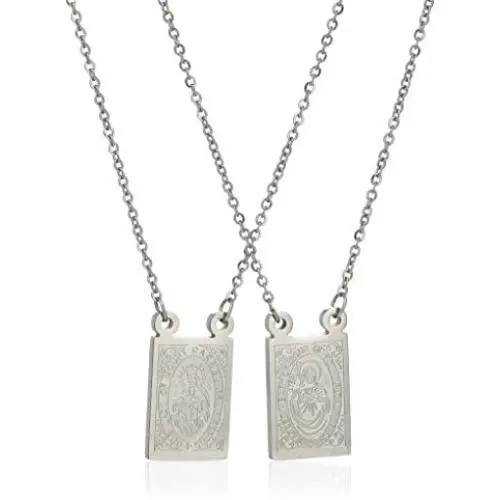 Amazon Collection Mens Mini Religious Necklace 24''