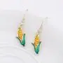 Fashion Women Jewelry Corn Dangle Earrings Plants Nature Charm Earrings for Girls Fashion Women Jewelry Corn Dangle Earrings Plants Nature Charm Earrings for Girls