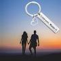 MAOFAED Gift for Boyfriend Husband Gift Love You Mean It Birthday Gift Men Keychain Gift