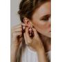 SWEETV Slender Teardrop Cubic Zirconia Chandelier Dangle Earrings- Bridal Wedding Jewelry Style for Brides,Bridesmaids