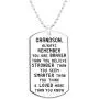 Elegant Chef Grandson Inspirational Jewelry Necklace Gift- Always Remember You are Braver Than You Believe Elegant Chef Grandson Inspirational Jewelry Necklace Gift- Always Remember You are Braver Than You Believe