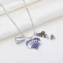 Gzrlyf Cheer Necklace Cheerleader Jewelry Cheerleading Gifts Cheer Gifts for Cheerleaders