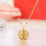 Moronly Zodiac Necklaces for Women 12 Constellation Necklace Stainless Steel Horoscope Astrology Chain Necklace 14K Gold Plated Jewelry Hypoallergenic…