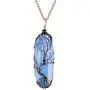 Bivei Tree of Life Copper Wire Wrapped Natural Quartz Necklace Reiki Healing Crystal Point Chakra Pendant Jewelry Gift for Women Bivei Tree of Life Copper Wire Wrapped Natural Quartz Necklace Reiki Healing Crystal Point Chakra Pendant Jewelry Gift for Women