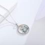 JUSTKIDSTOY Cat Necklace 925 Sterling Silver Cute Cat Pendant Necklace Pet Jewelry Gifts for Women Girl Animal Lover