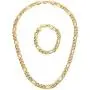 Tuccpai 316L Stainless Steel Mens and Womens Necklace Bracelet Jewelry Set Miami Cuban Necklace Tuccpai 316L Stainless Steel Mens and Womens Necklace Bracelet Jewelry Set Miami Cuban Necklace
