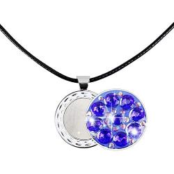 KOFULL Necklaces for Women Fashion Jewelry Crystal Ball Necklace Dazzling Golf Gifts for Women Golfers Unique