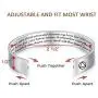 Melix Home Inspirational Bracelets for Women Mens Bracelet Sobriety Gifts Recovery Gift AA Cuff Melix Home Inspirational Bracelets for Women Mens Bracelet Sobriety Gifts Recovery Gift AA Cuff