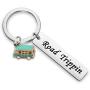WUSUANED Vacation Gift Road Trippin Keychain Road Trip Jewelry Road Tripping Traveller Gift