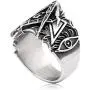 Gungneer Mason Ring for Men Stainless Steel Square Compass Symbol Freemason Jewelry Hip Hop Style Biker Accessory Gungneer Mason Ring for Men Stainless Steel Square Compass Symbol Freemason Jewelry Hip Hop Style Biker Accessory