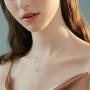 CHENGHONG Flamingo Necklace 925 Sterling Silver Cute Animal Pendant Flamingo Bird Pendant Necklace Flamingo Jewelry Gifts for Women Wife Mom