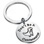 SEIRAA Don’t be A Cuntasaurous Keychain Dinosaur Lover Gift Cuntasaurous Jewelry for Women SEIRAA Don’t be A Cuntasaurous Keychain Dinosaur Lover Gift Cuntasaurous Jewelry for Women