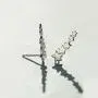 Boma Jewelry Sterling Silver Star Ear Crawler Earrings