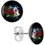 Day of the Dead Dios de Los Muertos Skull Earrings for Girls, Boys, Womens, Mens Earring Costume Party Day of the Dead Dios de Los Muertos Skull Earrings for Girls, Boys, Womens, Mens Earring Costume Party