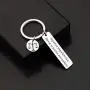 WSNANG MLK Jr Quote Injustice Anywhere is a Threat to Justice Everywhere Keychain Equality Peace Jewelry Black Pride Gift
