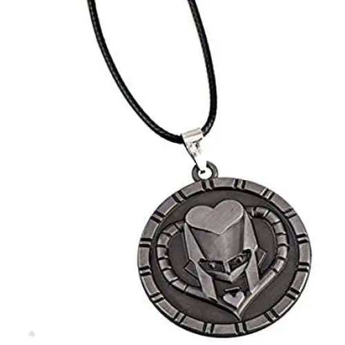 JoJos Bizarre Adventure Necklace Anime Novelty Pendant Necklace Charm Gift Jewelry for Anime Fans Cosplay JoJos Bizarre Adventure Necklace Anime Novelty Pendant Necklace Charm Gift Jewelry for Anime Fans Cosplay