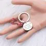 BAUNA Delta Sigma Theta Sorority Jewelry She Believed She Could so She Did Keychain Delta Gift DST Jewelry Greek Sorority