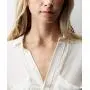 itianxi Dainty Cross Charm Pendant Necklaces,14K Gold Tiny Three Ball Necklace,Simple Jewelry for Women