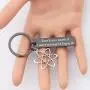 KEYCHIN The Big Bang Theory TV Show Jewellery Dont You Think If I were Wrong Id Know It Keychain with Linear Atom TBBT Fans Gifts