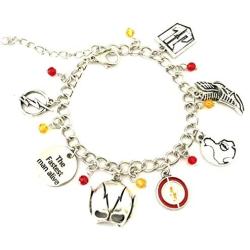 Universe of Fandoms TV Movies Show Original Design Quality Cosplay Jewelry Superhero the flash Charm Bracelet Gifts for Women