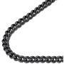 FindChic Men Curb Chain Necklace 18K Gold Plated/Stainless Steel/Black Chunky Double Tight Cuban Link Hip Hop Neck Chains for Men Boys 3.5MM/5MM/6MM/7MM/9MM/12MM 14-30 8 Length Options (Send Gift Box)
