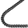 FindChic Men Curb Chain Necklace 18K Gold Plated/Stainless Steel/Black Chunky Double Tight Cuban Link Hip Hop Neck Chains for Men Boys 3.5MM/5MM/6MM/7MM/9MM/12MM 14-30 8 Length Options (Send Gift Box)
