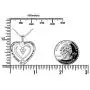 S925 Sterling Silver Best Friend Friendship BFF Heart Jewelry Pendant Necklace S925 Sterling Silver Best Friend Friendship BFF Heart Jewelry Pendant Necklace