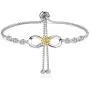 DESIMTION Infinity Bracelet for Women,Charm Symbol Adjustable Bracelets for Women Mothers Day Birthday Gifts for Women Mom Girls Girlfriends