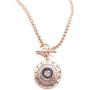 Pizazz Studios Rose Gold Snap Charm Necklace