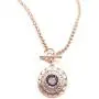 Pizazz Studios Rose Gold Snap Charm Necklace Pizazz Studios Rose Gold Snap Charm Necklace