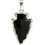 Paialco Natural Crystal Gemstone Rock Healing Crystal Arrow Shape Pendant Necklace Paialco Natural Crystal Gemstone Rock Healing Crystal Arrow Shape Pendant Necklace