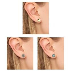 6 Pairs Fashion Vintage Drop Dangle Earrings Set for Women Bohemian Hollow Leaf Acrylic Earrings Jewelry for Gifts