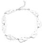 Hip Hop Unisex Flame Necklace - Streetwear Choker Necklace Accessory Hip Hop Cool Chain Necklace Perfect Gifts For Hip Hop Male Female Lovers (Necklace-women)